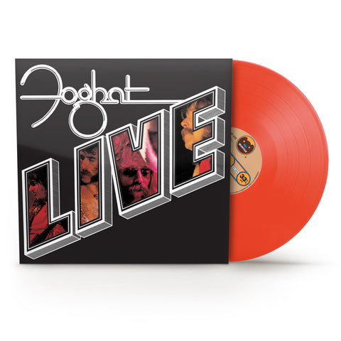 Foghat 'LIVE' Reissue - Orange Vinyl - Limited Release